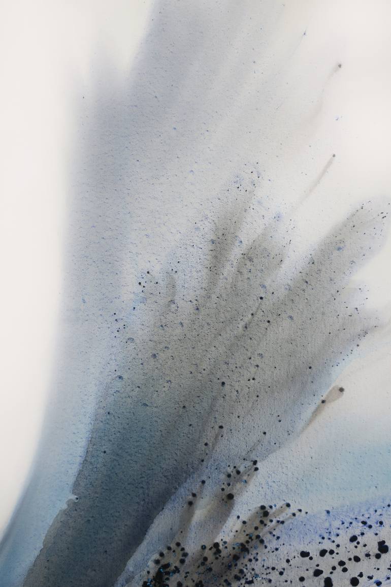 Original Abstract Landscape Painting by Muriel Napoli