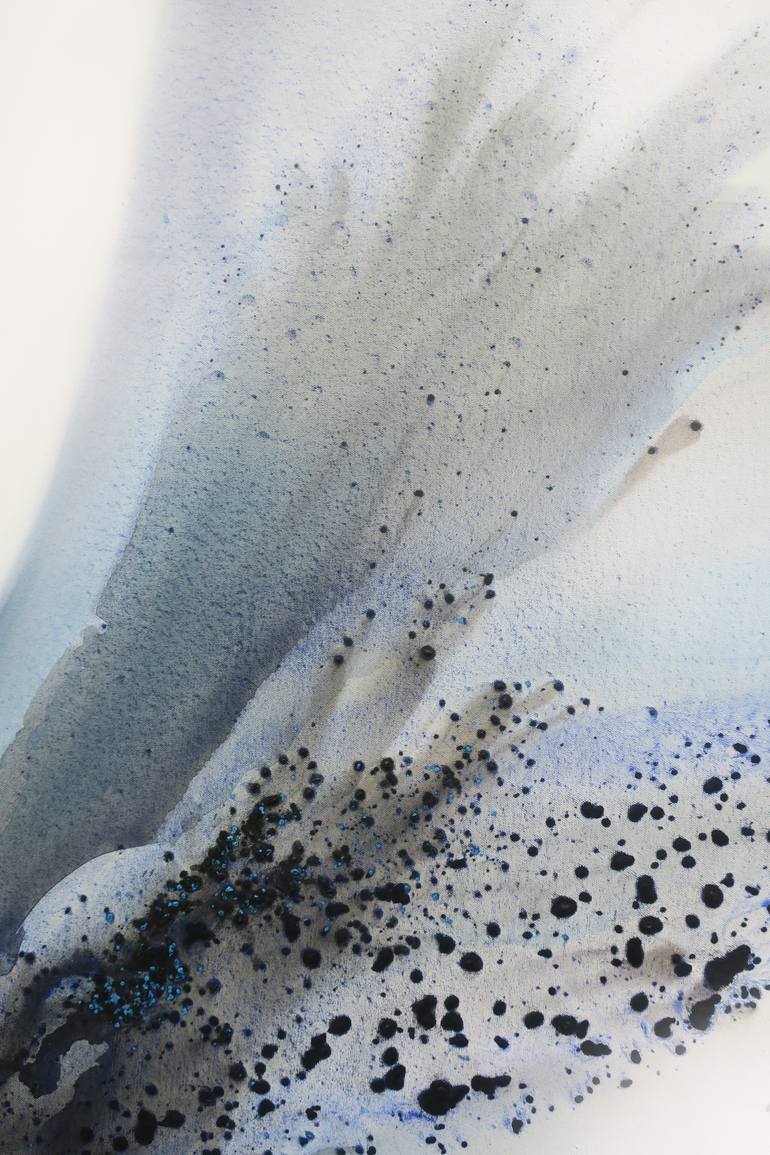 Original Abstract Landscape Painting by Muriel Napoli