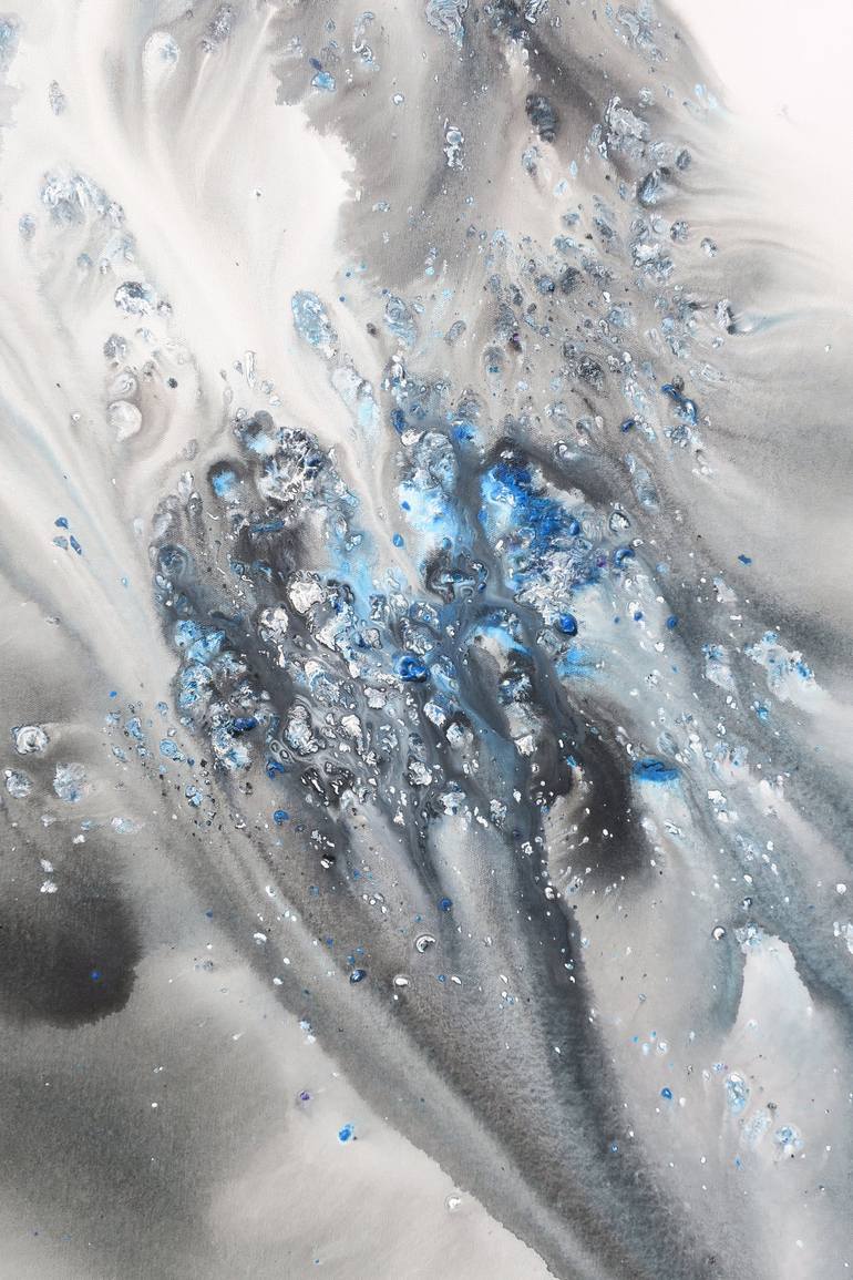 Original Minimalism Water Painting by Muriel napoli