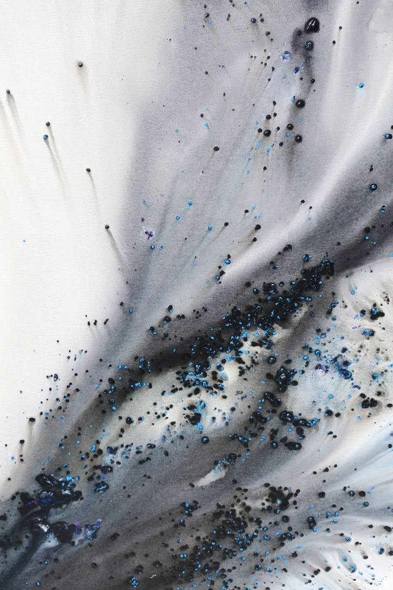 Original Abstract Botanic Painting by Muriel Napoli