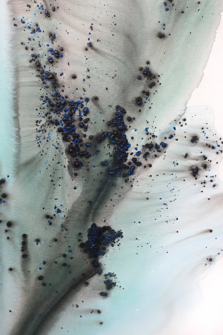 Original Abstract Nature Painting by Muriel Napoli