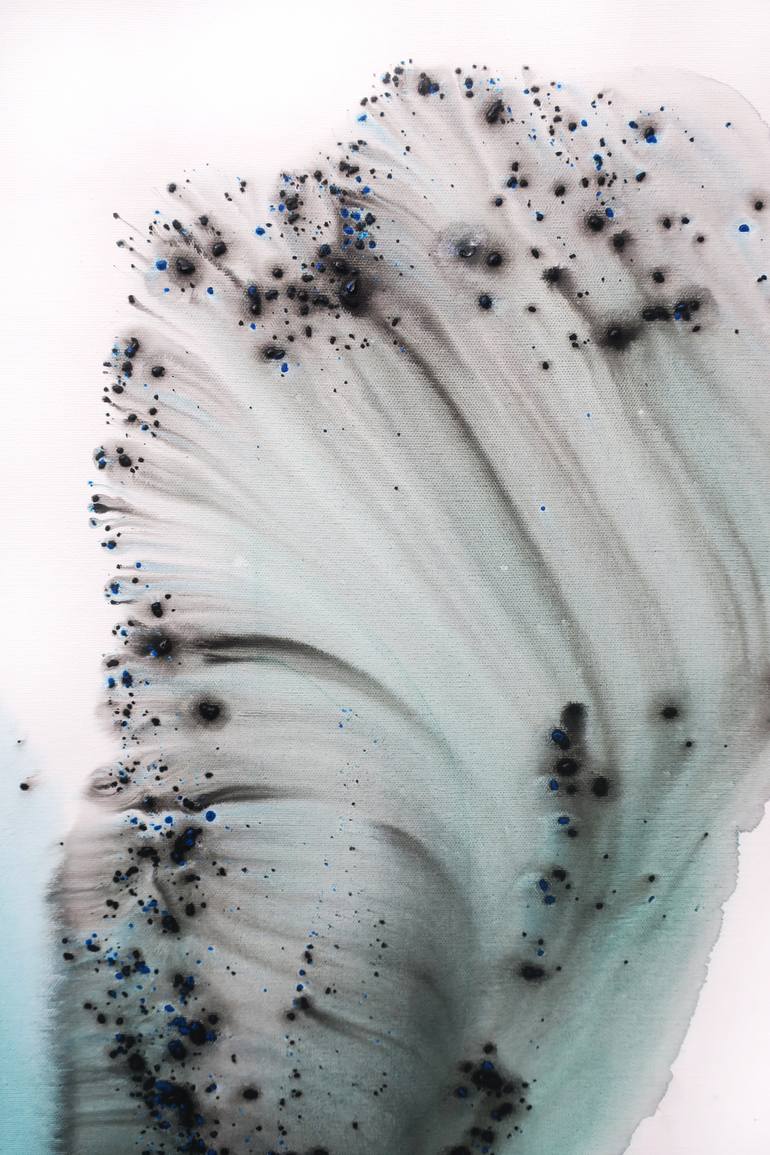 Original Abstract Nature Painting by Muriel Napoli