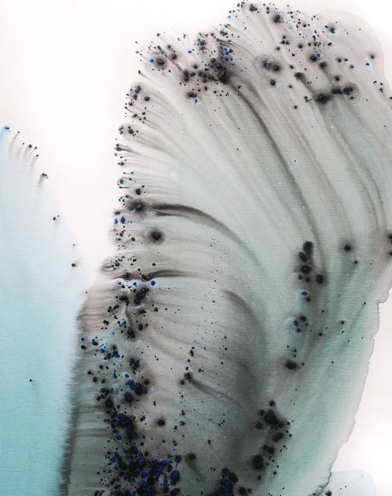 Original Abstract Nature Painting by Muriel Napoli