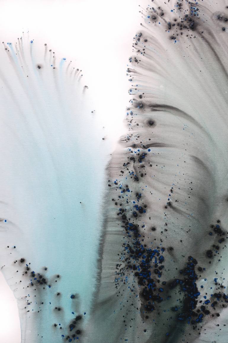 Original Abstract Nature Painting by Muriel Napoli