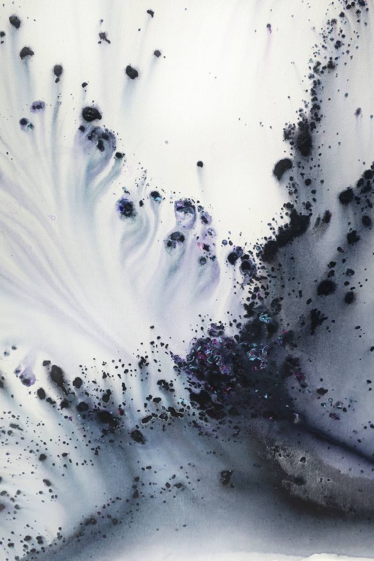 Original Abstract Nature Painting by Muriel Napoli