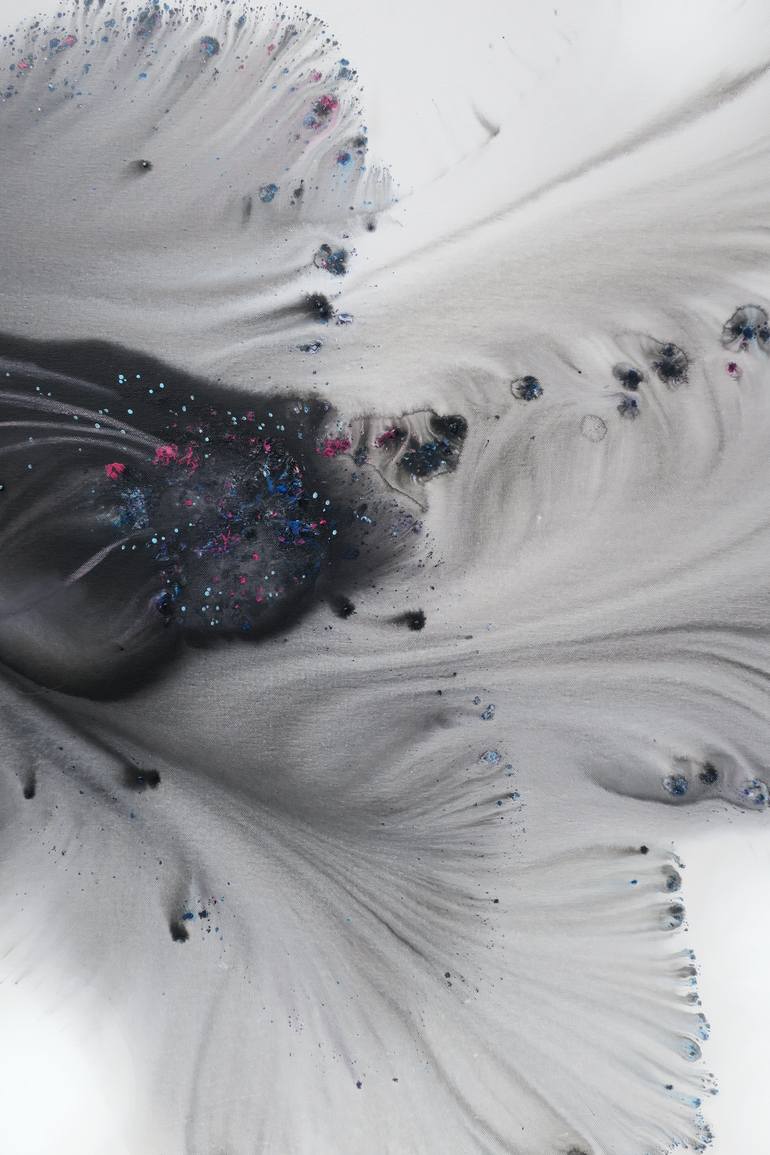 Original Minimalism Abstract Painting by Muriel Napoli