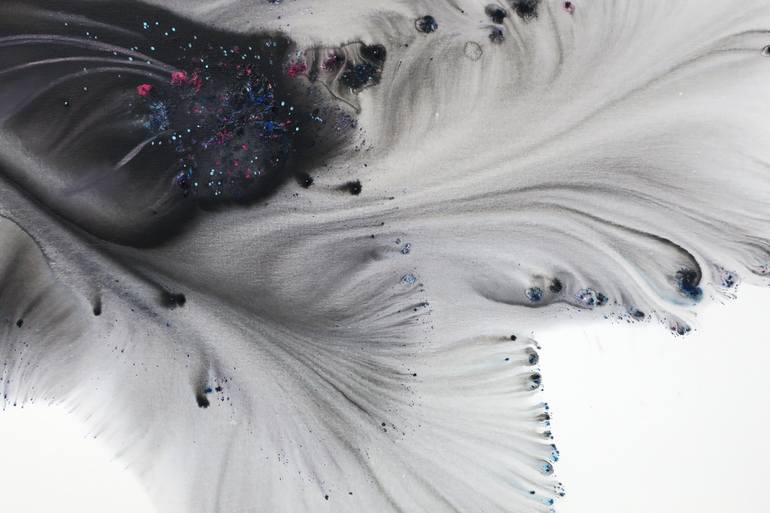 Original Minimalism Abstract Painting by Muriel Napoli