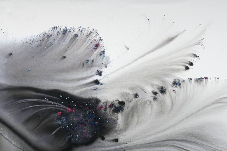 Original Minimalism Abstract Painting by Muriel Napoli