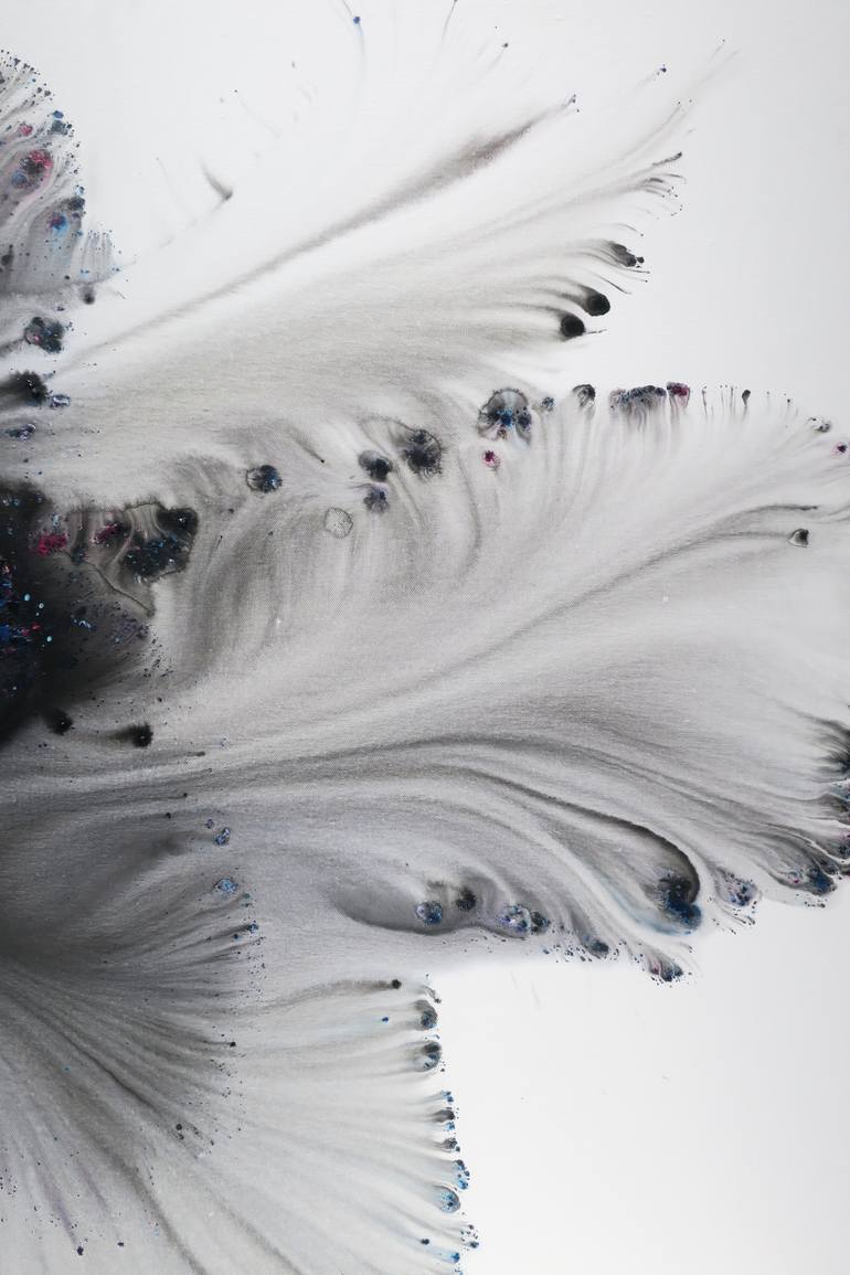 Original Minimalism Abstract Painting by Muriel Napoli