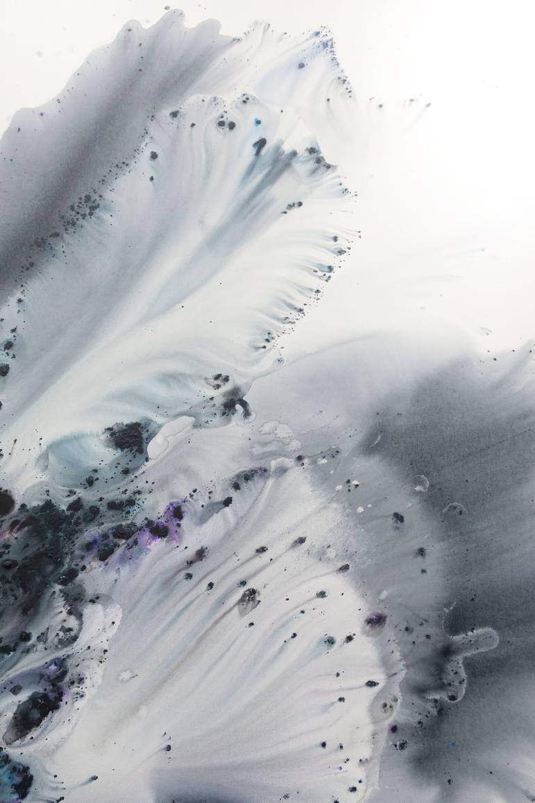 Original Minimalism Abstract Painting by Muriel Napoli