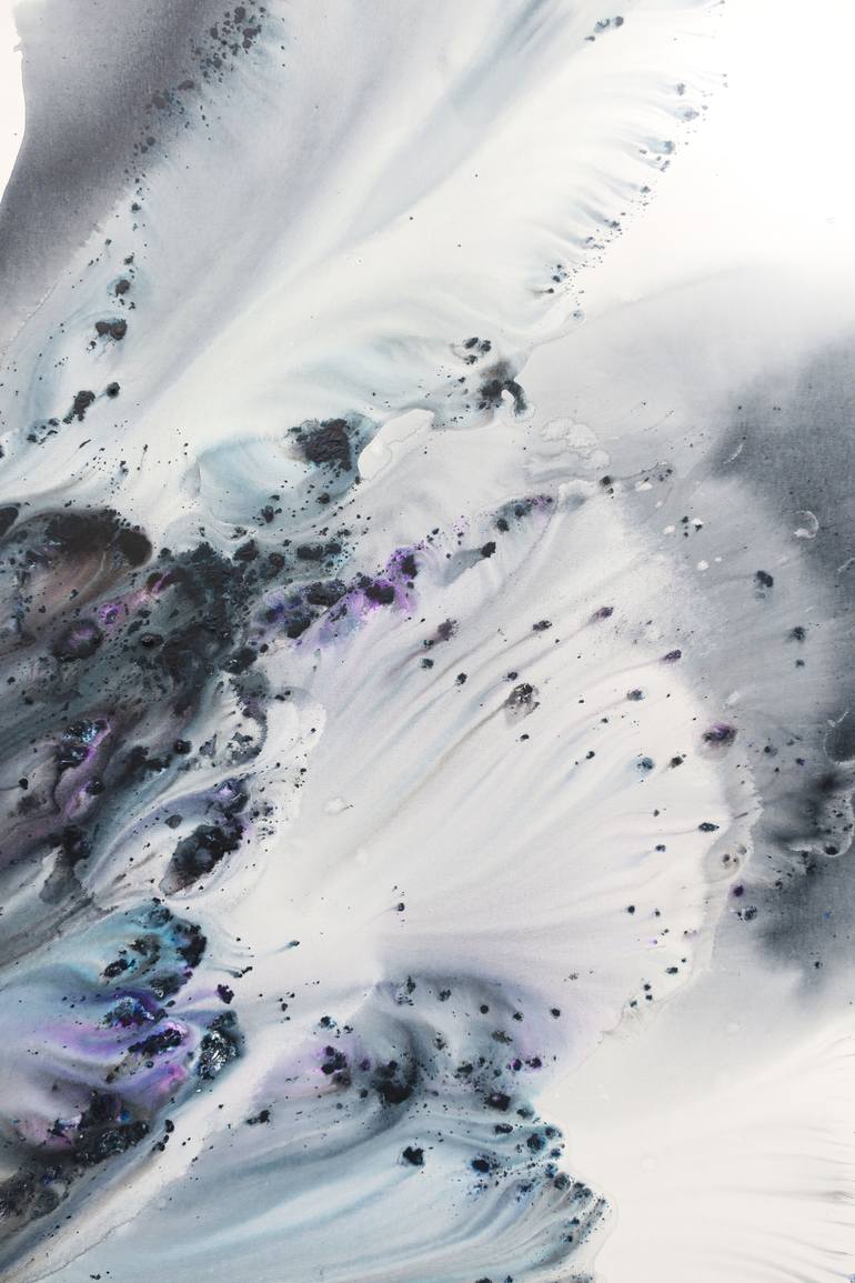 Original Minimalism Abstract Painting by Muriel Napoli