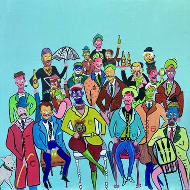 Print of Pop Art Men Paintings by Ania Newland