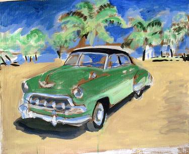 Original Pop Art Automobile Paintings by Brent-Yves Debecker