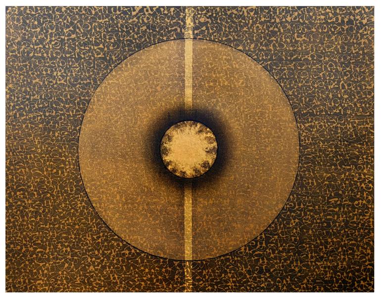 Original Abstract Painting by Pradeep Ahirwar | Abstract Art on Canvas | "Echoes of the Infinite"