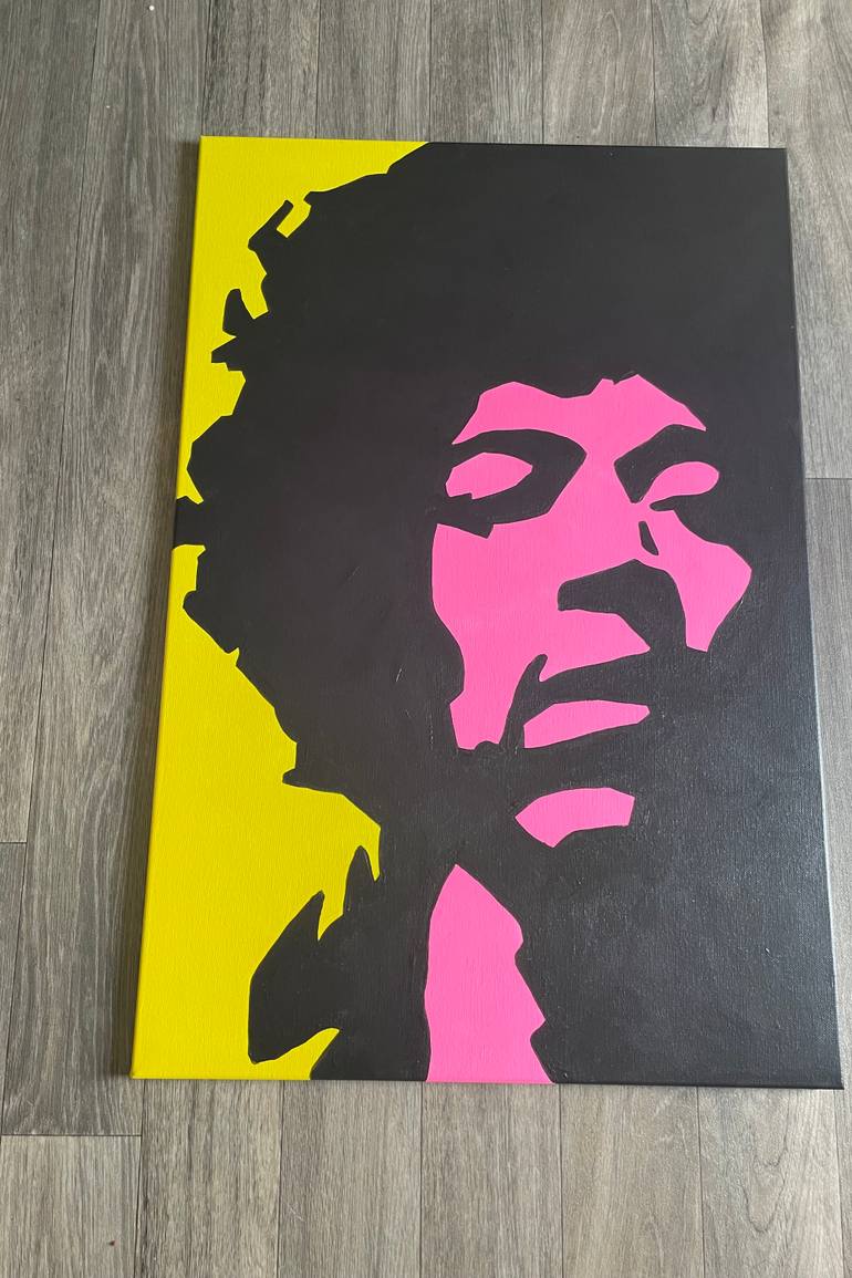 Original Modernism Pop Culture/Celebrity Painting by Dominic Joyce