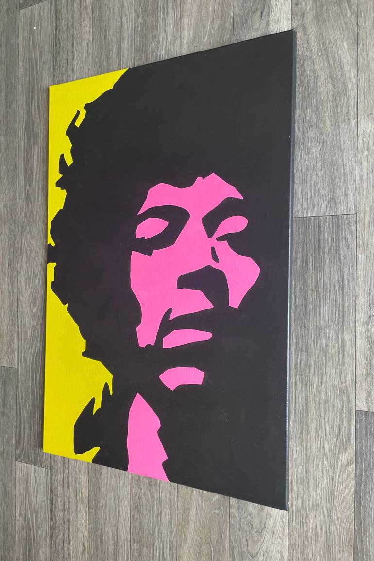 Original Modernism Pop Culture/Celebrity Painting by Dominic Joyce