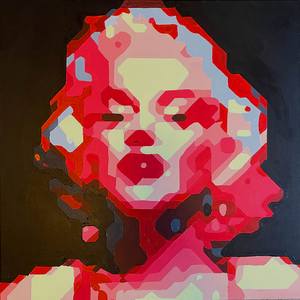 Original Marilyn Monroe Pop Art Painting