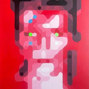 David Bowie Original Hand Painted Pop Art Painting