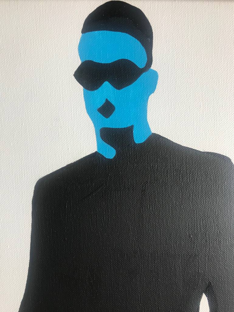 Original Illustration Men Painting by Dominic Joyce