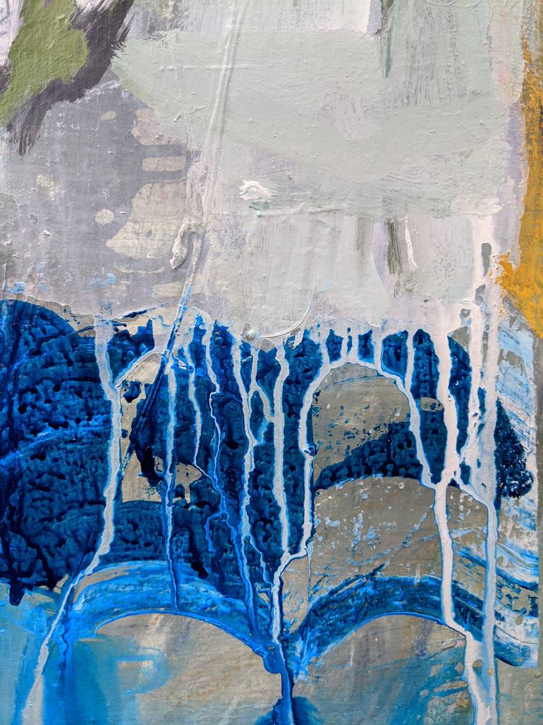 Original Abstract Expressionism Abstract Painting by Pina Loves