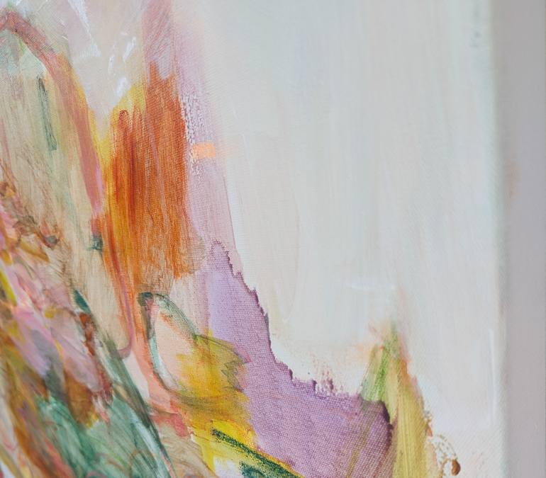 Original Abstract Expressionism Abstract Painting by Pina Loves