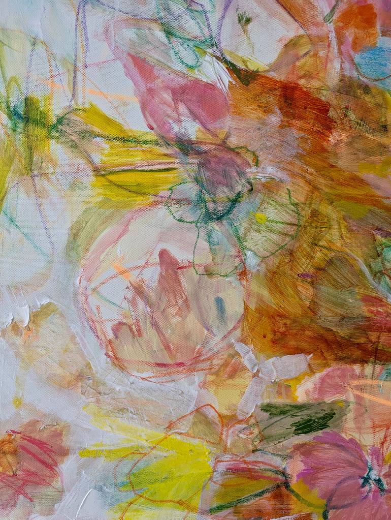 Original Abstract Expressionism Abstract Painting by Pina Loves