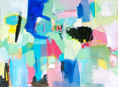 Print of Abstract Expressionism Abstract Paintings by pina loves