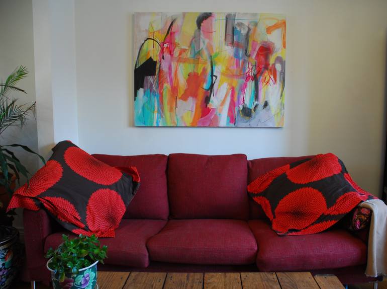 Original Abstract Painting by Pina Loves