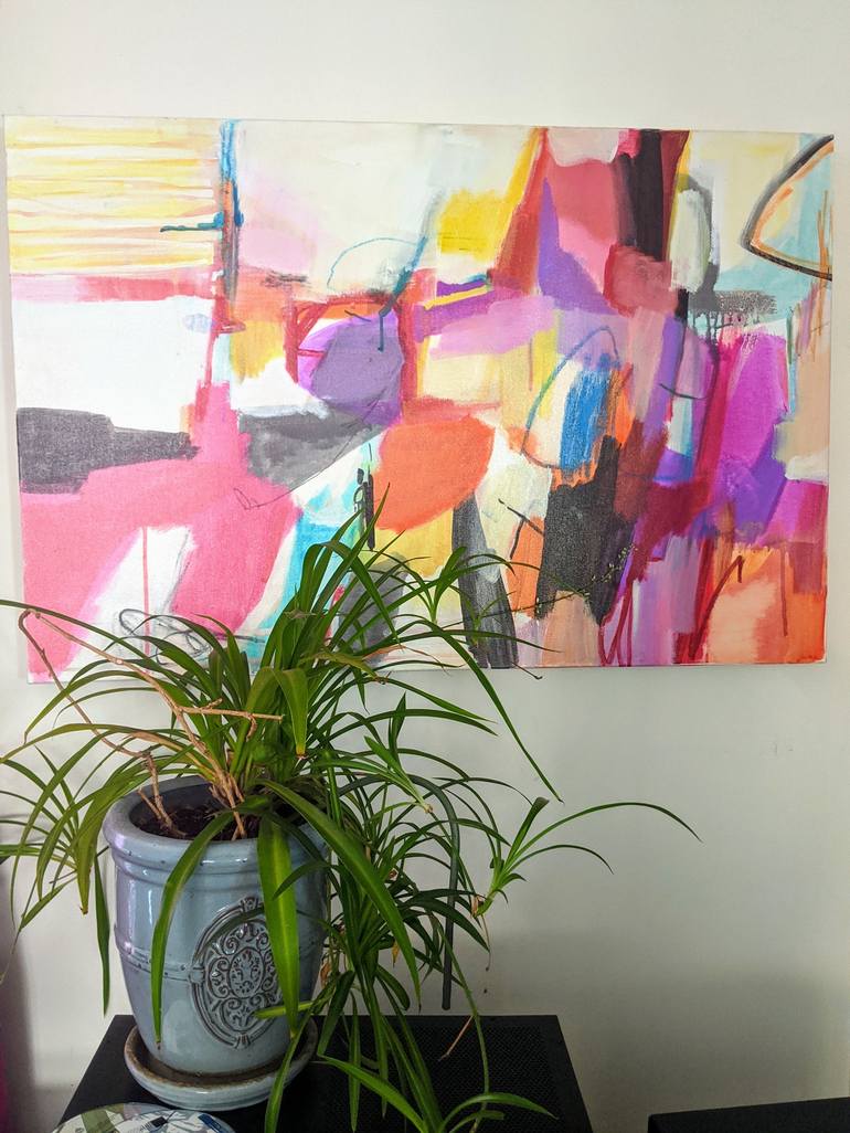 Original Abstract Painting by pina loves