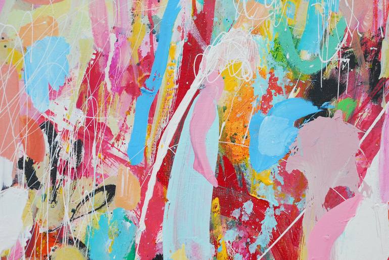 Original Abstract Painting by pina loves