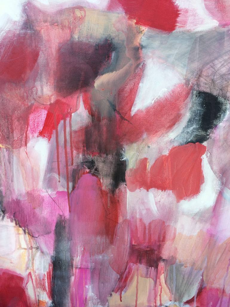 Original Abstract Expressionism Abstract Painting by Pina Loves