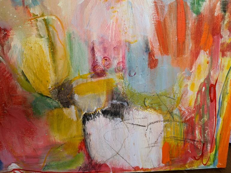 Original Abstract Expressionism Abstract Painting by pina loves