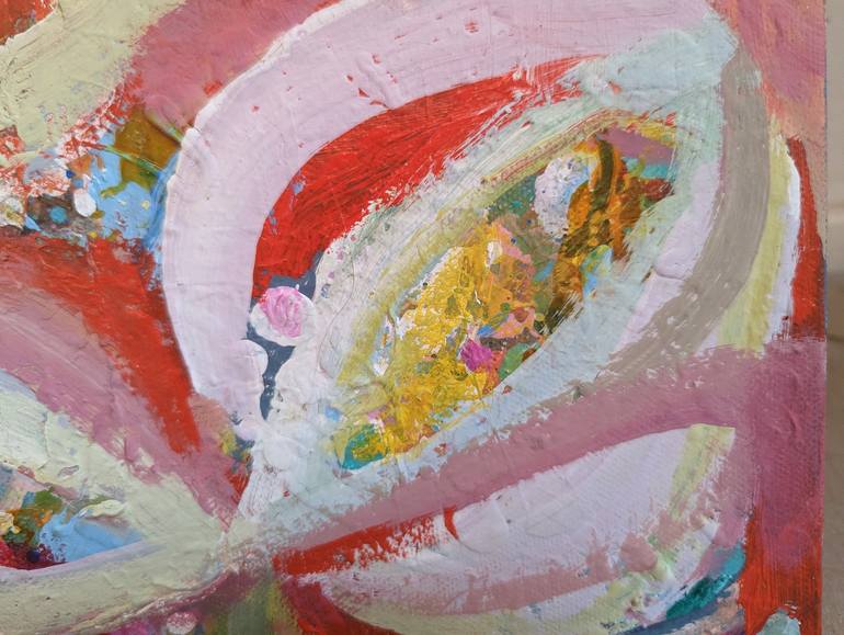 Original Abstract Expressionism Abstract Painting by pina loves