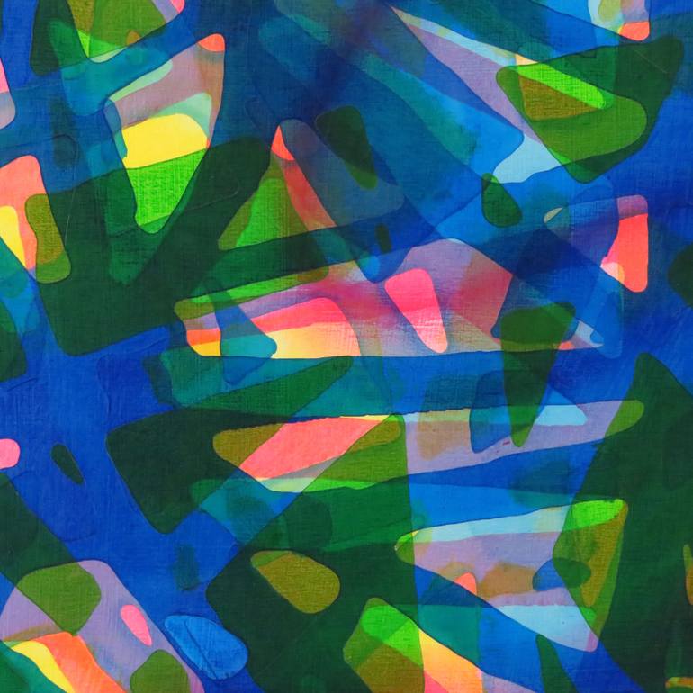 Original Modernism Abstract Painting by France Mcneil