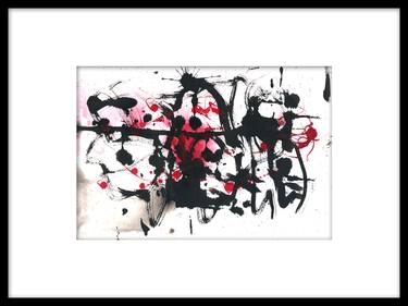 Original Abstract Expressionism Abstract Drawings by Helen Kholin