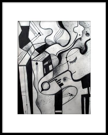 Original Conceptual Abstract Drawings by Helen Kholin