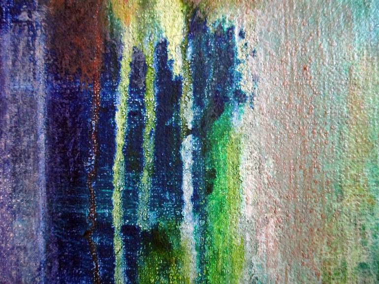 Original Abstract Expressionism Abstract Painting by Helen Kholin