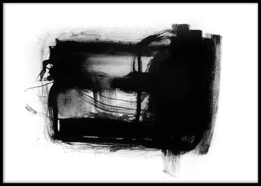 Original Minimalism Abstract Drawings by Helen Kholin