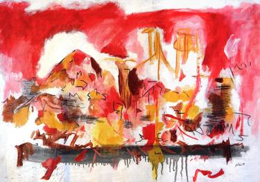 Print of Expressionism Cities Paintings by Gabriela Lozano