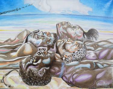Print of Fine Art Beach Paintings by Greg Palacio