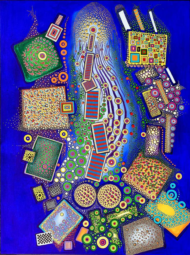 The Rocket Painting by Ralph Haverkate | Saatchi Art