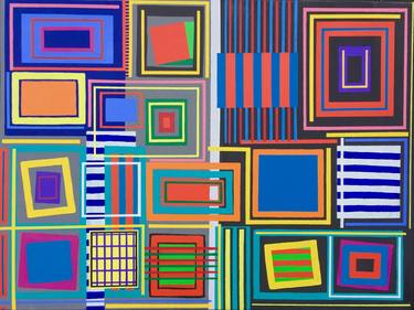 Original Abstract Paintings by Ralph Haverkate
