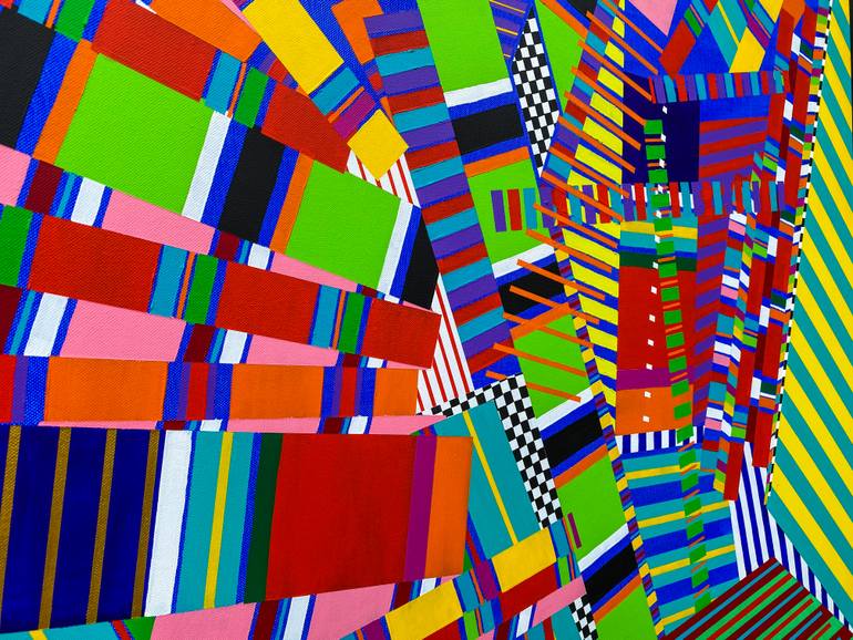 Original Abstract Expressionism Abstract Painting by Ralph Haverkate