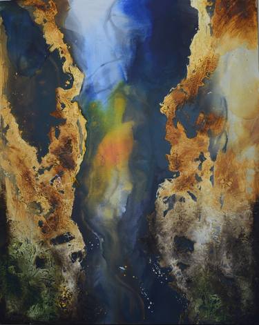 Original Abstract Painting by Joel Wright
