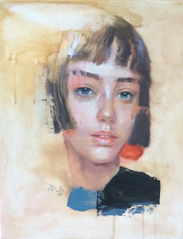 Original Expressionism Portrait Paintings by Eunjung Seo