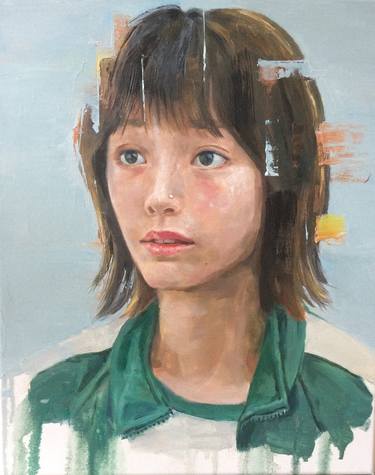 Original Figurative Portrait Paintings by Eunjung Seo