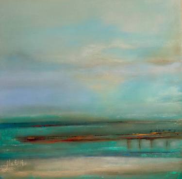 Print of Conceptual Seascape Paintings by elwira pioro