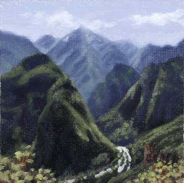 Original Landscape Painting by Nicholas Baxter