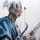 Man With Flute by Rebecca Weller