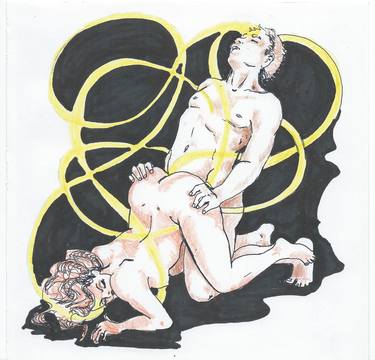 Print of Erotic Drawings by Ursula Stacks